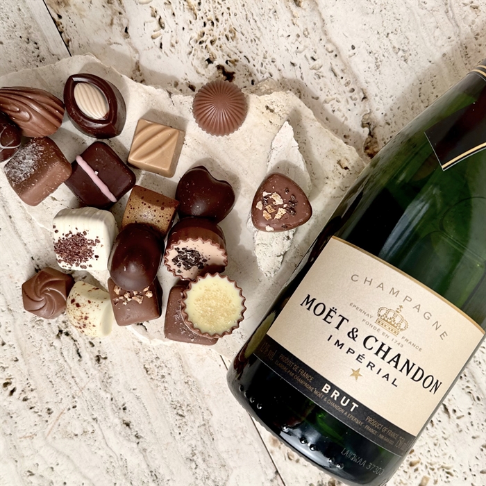 Gåvor med Champagne & Bubbel